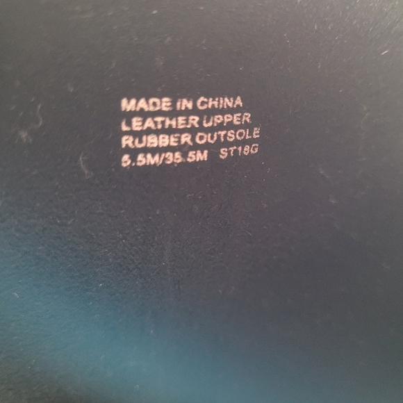 MICHAEL KORS LEATHER BOOTS 5.5M - Picture 10 of 10